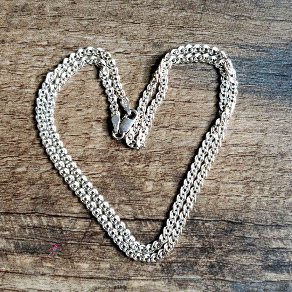 Sterling silver 20" chain